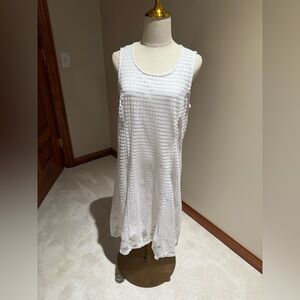 Notations Ivory Sleeveless Dress